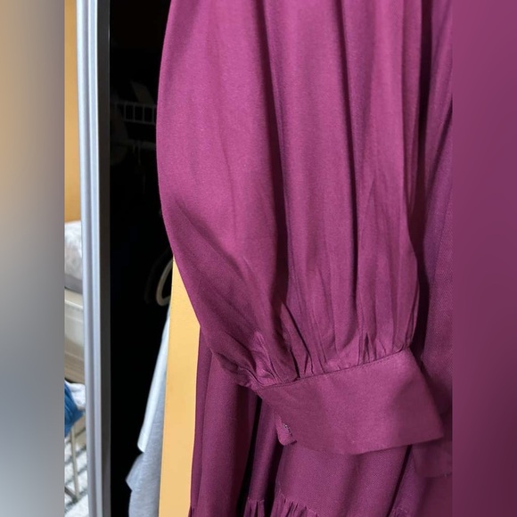 Deep Purple Winter Dress - Picture 4 of 13